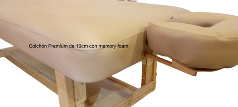 Colchón premium de 10 cm con memory foam